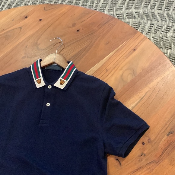 🙌 Used like new Men’s Gucci polo size M - Picture 3 of 11
